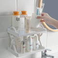 3 Tier Bathroom Countertop Organizer Shelf Storage Rack Vanity Makeup Desk White