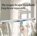 Silicone Magic Broom Sweeper Floor Squeegee Long Handle Water Wiper Scraper