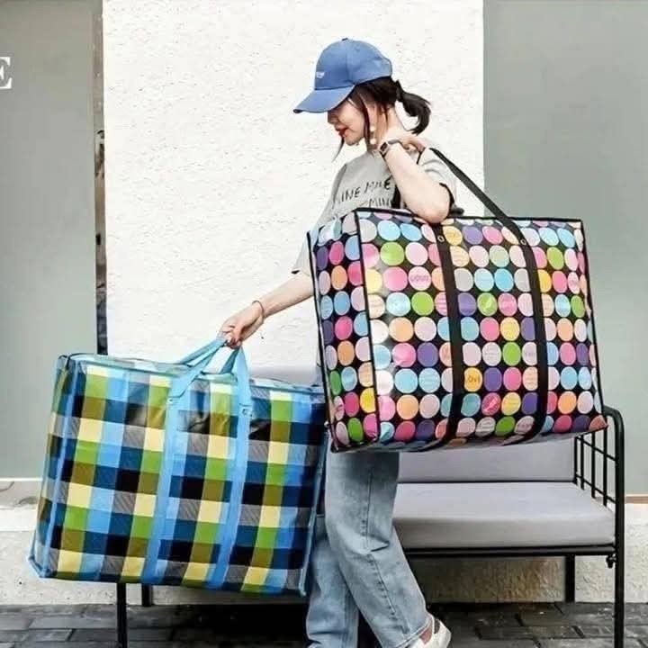 Extra Large Heavy Duty Moving Bags Waterproof Storage Tote Clothes Blanket XL