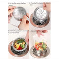 Disposable Sink Strainer Bags Elastic Mesh Drain Filter Food Waste Catcher