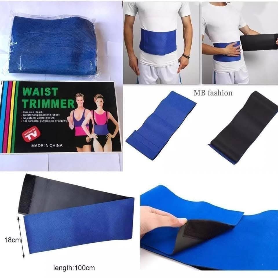 Adjustable Waist Trimmer Belt Neoprene Sweat WrapBelly Slimmer Back Support Band