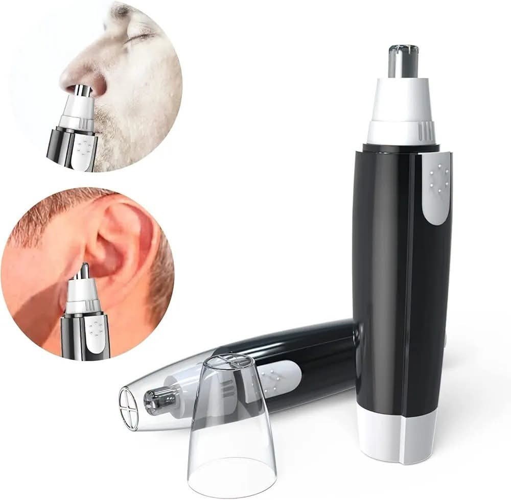 Electric Nose Hair Trimmer for Men & Women | Painless Ear & Eyebrow Shaver