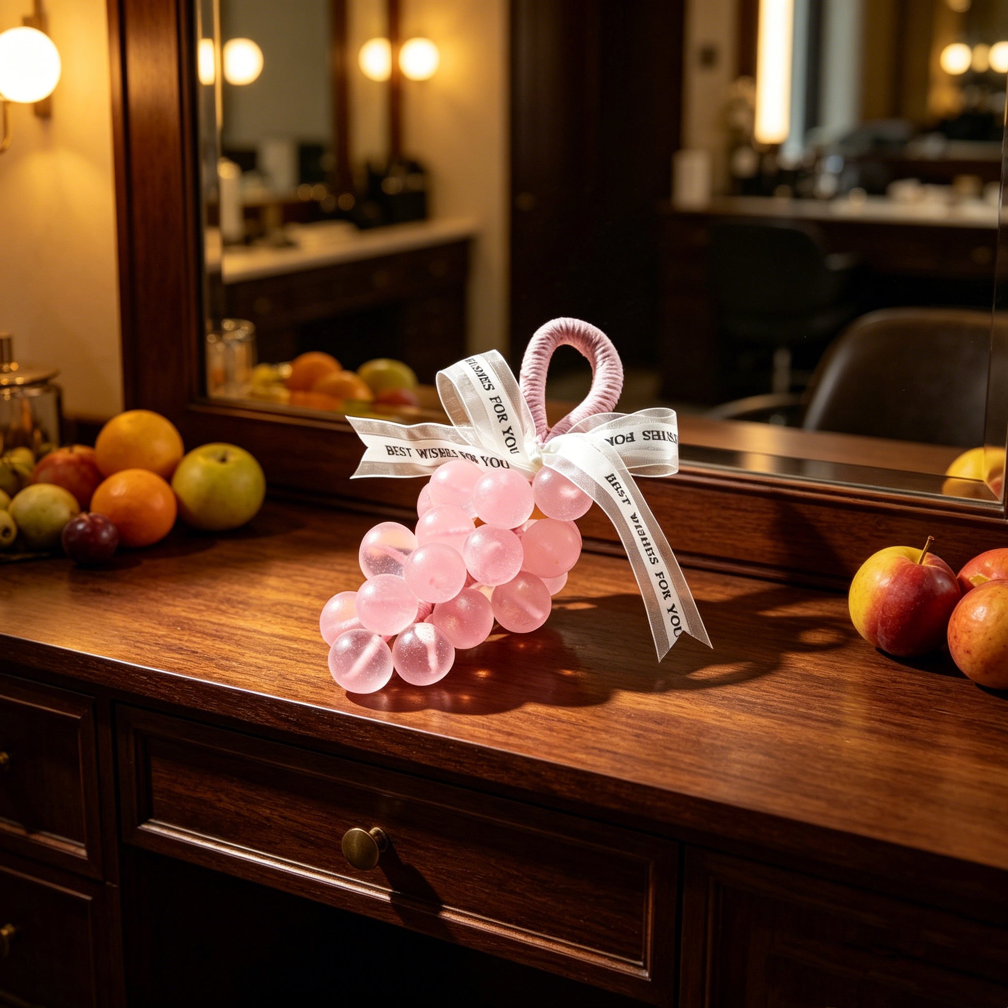 Pink Grape Soap on a Rope – Moisturizing Handmade Bath Gift