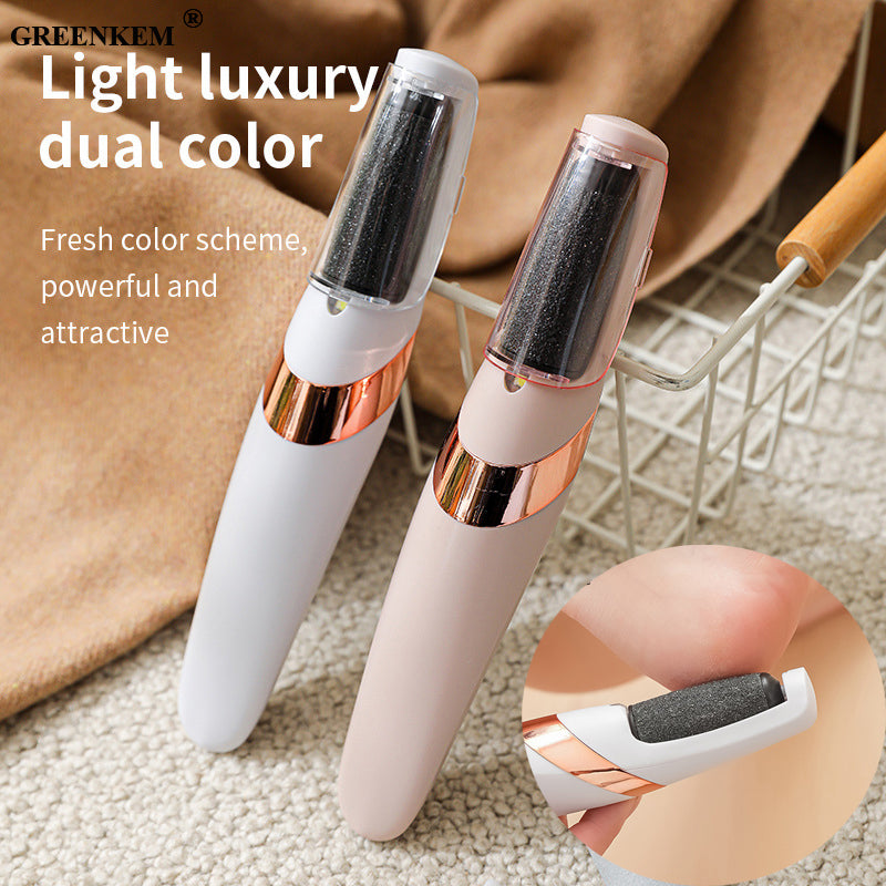 Electric Callus Remover for Feet | Rechargeable Foot File for Dry & Cracked Heels | Professional Pedicure Kit