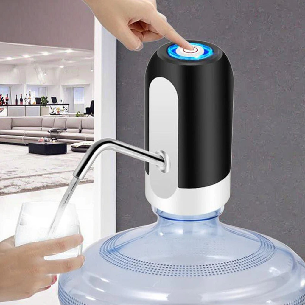 Electric Water Bottle Pump Dispenser – USB Rechargeable Automatic Dispenser for 5 Gallon Jugs