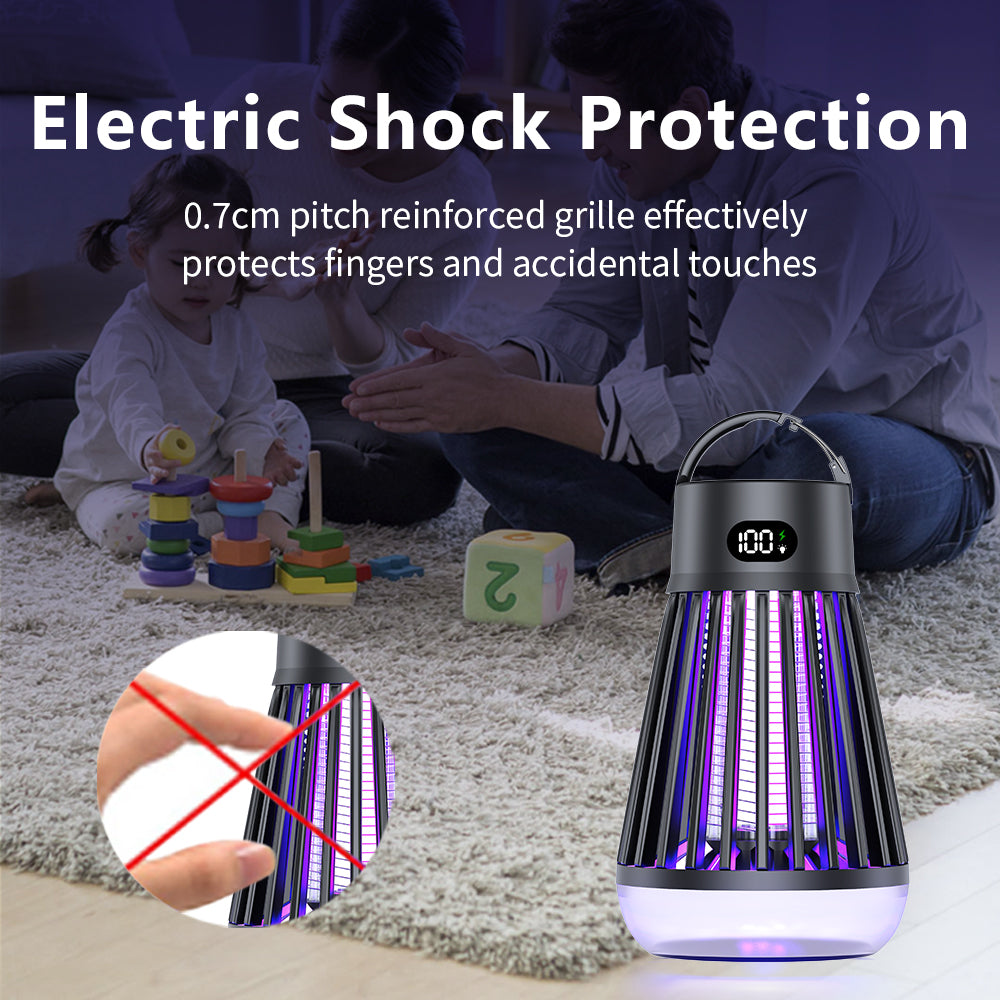 Electric Bug Zapper Lamp — UV Insect Killer & Fly Trap for Indoor Use