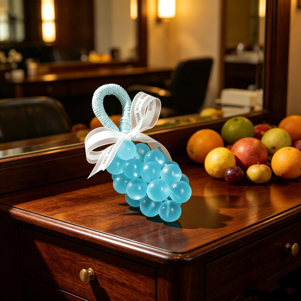 Pink Grape Soap on a Rope – Moisturizing Handmade Bath Gift