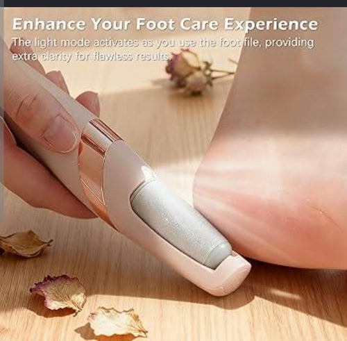 Electric Foot Callus Remover — Rechargeable Pedicure Tool for Silky-Smooth Feet