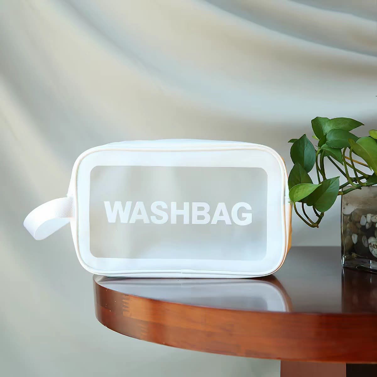 Ultra-Clear Waterproof Travel Makeup & Toiletry Bag | Large Capacity Cosmetic Washbag