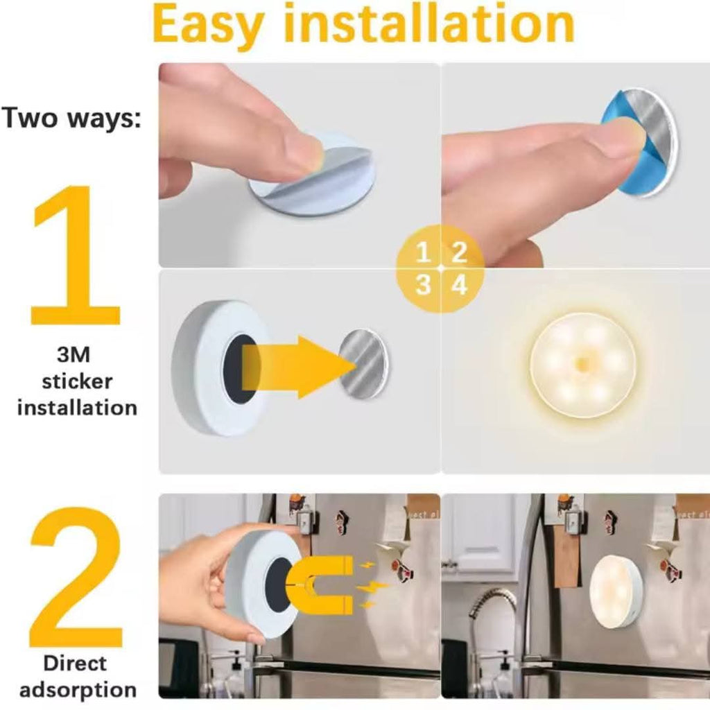 Smart LED Touch Night Light – Rechargeable Dimmable Bedside Lamp
