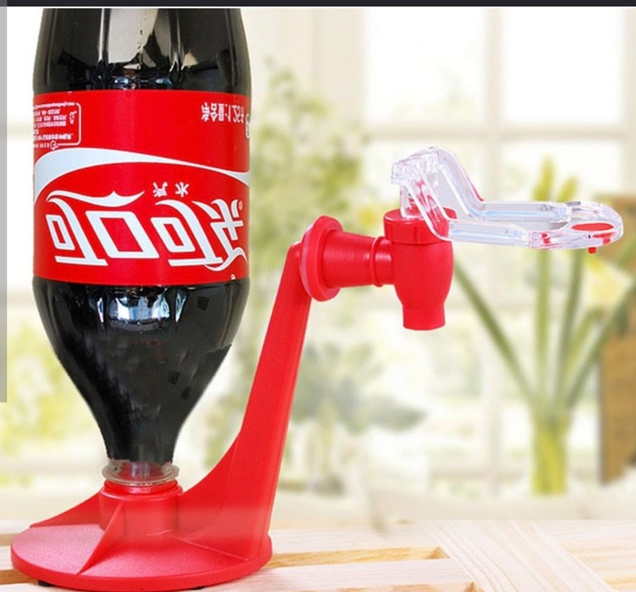 Soda Bottle Dispenser Tap – Fizz-Saving Pour Spout for 2 Liter Bottles